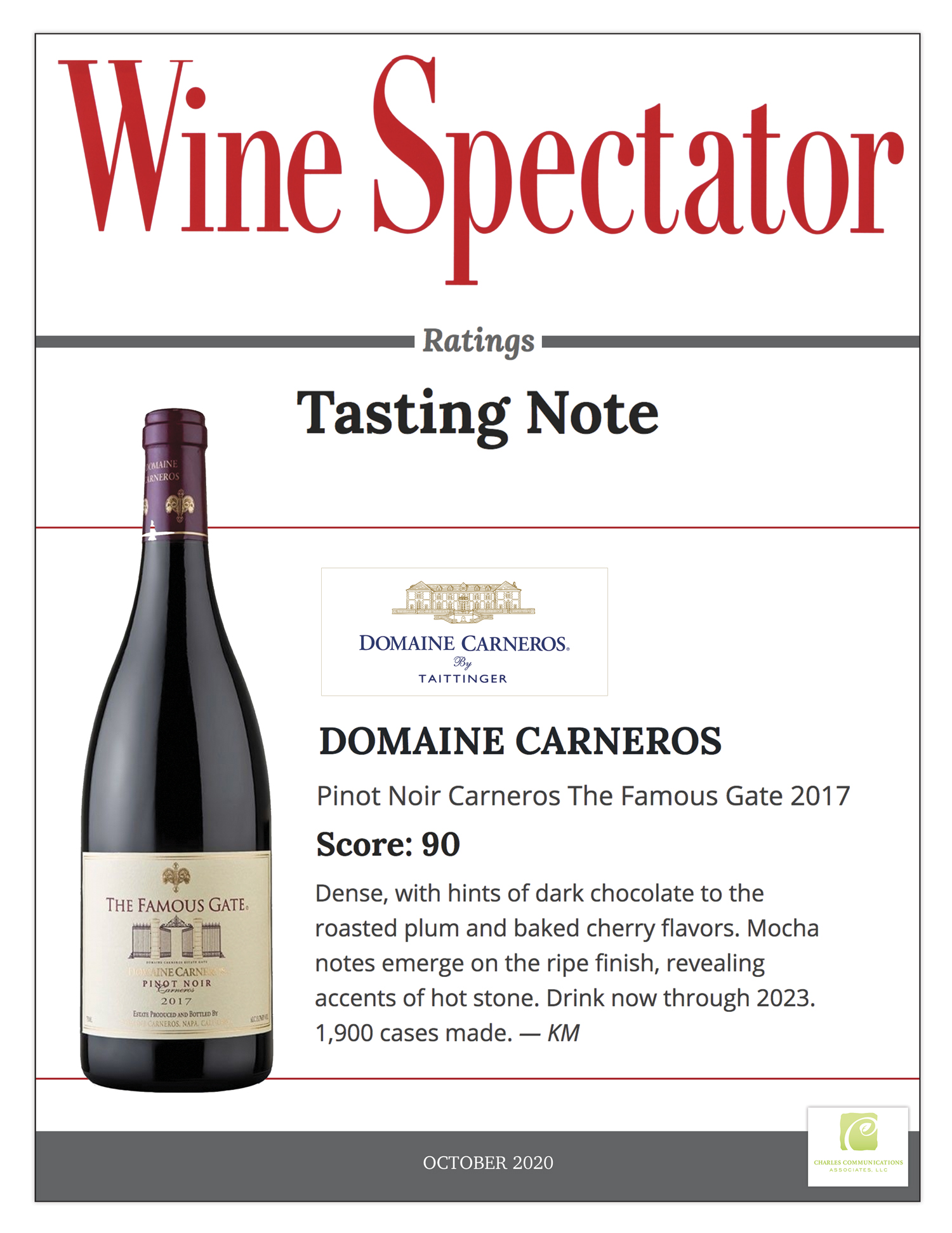 Wine Spectator - Famous Gate