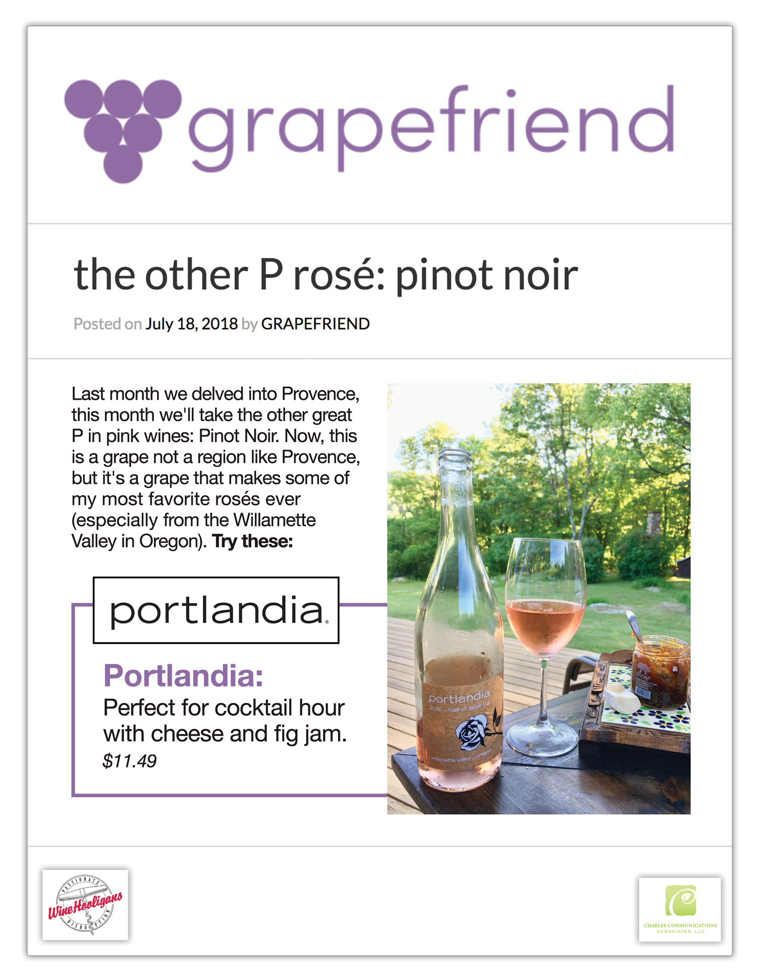 GrapeFriend - Portlandia