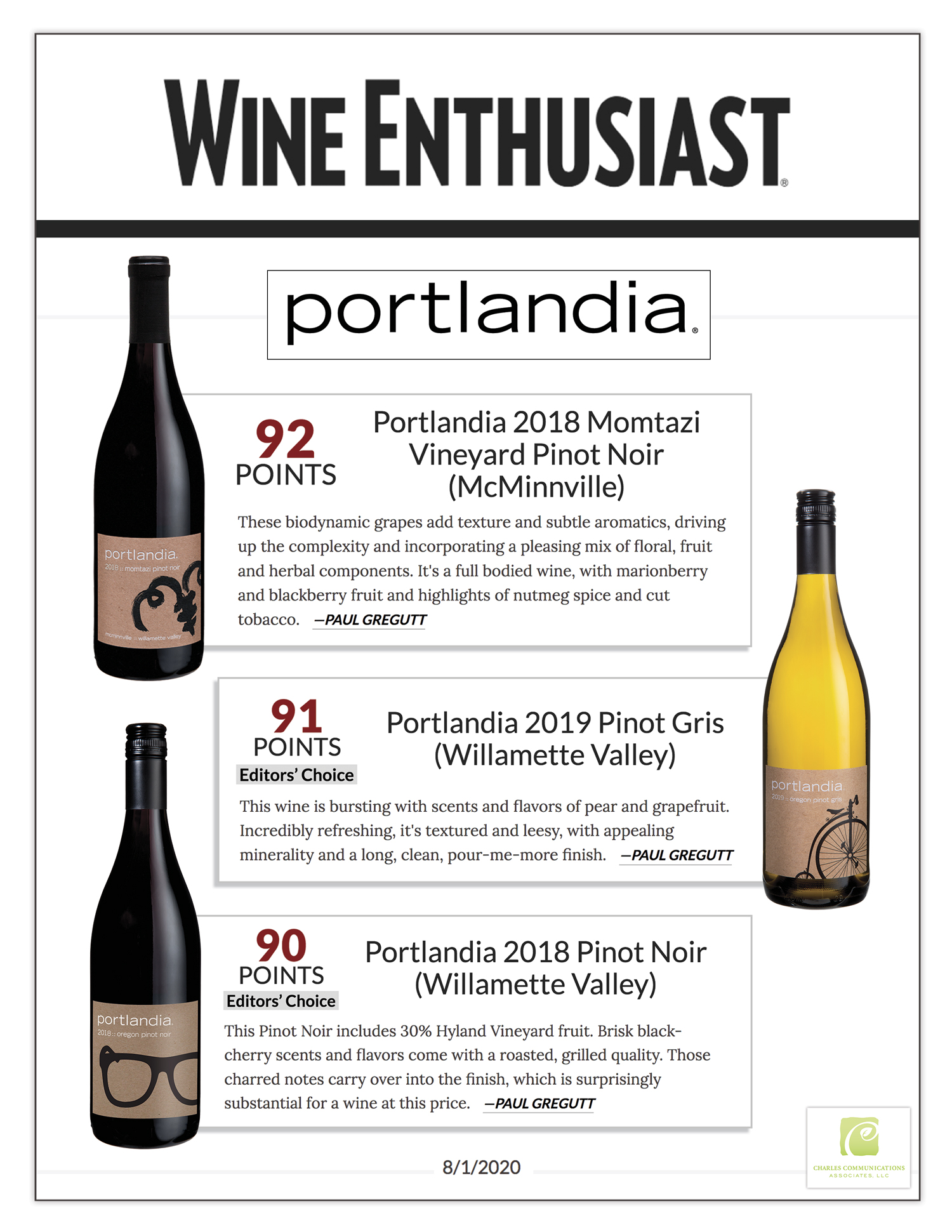 Wine Enthusiast - Portlandia